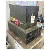 (3) SINGLE, (2) DOUBLE TOOL DRAWERS