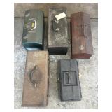 (5) CARRY-AROUND TOOLBOXES