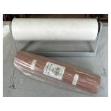 18" PARCHMENT PAPER ROOL STAND, W/ BUTCHER PAPER