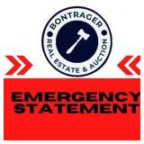 BIDDING INSTRUCTIONS: EMERGENCY STATEMENT