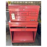 TWO-PIECE ROLLING TOOL CABINET