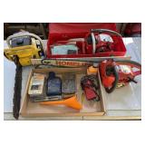 (1) MCCULLOCH, (2) HOMELITE CHAINSAWS