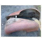 (2) CLASSIC AUTO FENDER PIECES