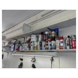 ASST. PAINTS, SOLVENTS, STAINS, REDUCERS, CLEANERS