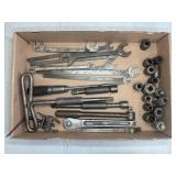 20 PC EARLY SNAP-ON SOCKET SET, CORNWELL WRENCHES