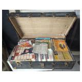 TRUNK W/ VINTAGE SPORTSMAN MAGAZINES