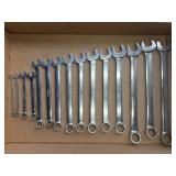 (15) SNAP-ON METRIC CLOSED-END WRENCHES