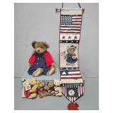 BOYDS BEARS & BANNER 42"
