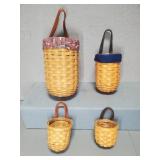 LONGABERGER BASKETS (4)