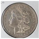 1878 CC MORGAN SILVER DOLLAR