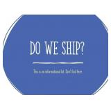 BIDDING INSTRUCTIONS: SHIPPING POLICY