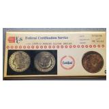 1898-O MORGAN SILVER DOLLAR, MS 65 (FCS)