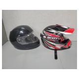 MOTORCYCLE AND ATV HELMET