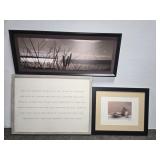 (3) WALL ART DECOR