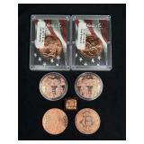 MIXED LOT OF .999 COPPER