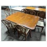 DINNING TABLE WITH 6 CHAIRS
