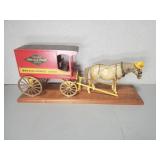 ADVERTISING TOY HORSE AND CART