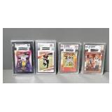 (4) JOE BURROW SPORTS CARDS