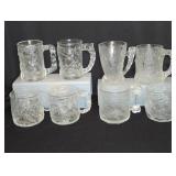 MCDONALDS BATMAN AND FLINTSTONE MUGS