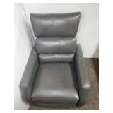 SWIVEL LEATHER RECLINER