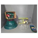 CHRISTMAS DECOR, OUTDOOR GARDEN STRING LIGHTS