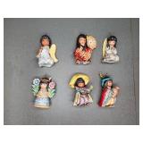 GOEBEL DEGRAZIA FIGURINES (7)