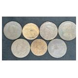 (7) COINS FROM 1800