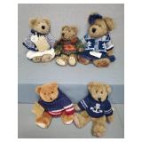 BOYDS BEARS W/ SWEATERS (5)
