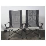 (2) OZARK TRAIL FOLDING CAMP CHAIRS