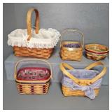 LONGABERGER BASKET ASSORTMENT