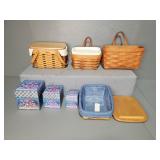 LONGABERGER BASKET ASSORTMENT