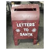 "LETTERS TO SANTA" MAILBOX DECOR