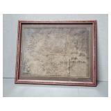 HARTFORD SHIRE DISCRIBED MAP