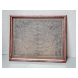 NORFOLK A COUNTY FLOURISHING POPULOUS - FRAMED