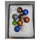 10 SHOOTER MARBLES