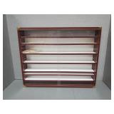 DISPLAY CASE -  30"L X 5.5"W X 24"H