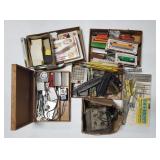 TRAIN CARS , TRANSFORMER, BUILDINGS