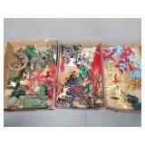 PLASTIC FIGURES, VEHICLES & HORSES