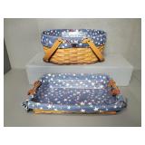 LONGABERGER BASKET & TRAY