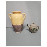 TEAPOT & VASE