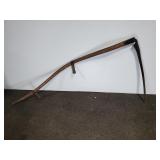 ANTIQUE SICKLE/SCYTHE W/ CURVED HANDLE