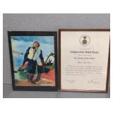 SELECTIVE SERVICE MEDAL, RCAF WWII POSTER