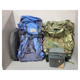 BACK PACK AND COOLERS