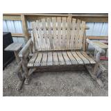 ADIRONDACK STYLE GLIDER