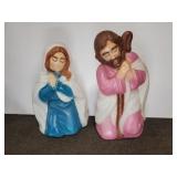 GENERAL FOAM BLOW MOLDS (2)