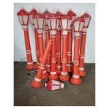 EMPIRE BLOW MOLD LAMP POSTS (11)