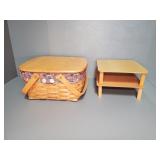 LONGABERGER CAKE/ PIE BASKET