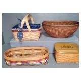 LONGABERGER BASKET ASSORTMENT