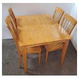 TABLE W/ 4 CHAIRS