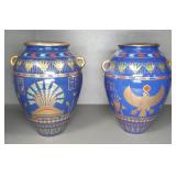 FRANKLIN MINT EGYPTIAN VASES